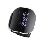 USB Rechargeable Wrist Blood Pressure Monitor with LED Display, Fast Measurement, Heart Rate Detection