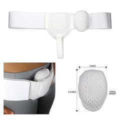 Inguinal Hernia Belt for Men & Women - Adjustable Support Truss with Removable Compression Pad