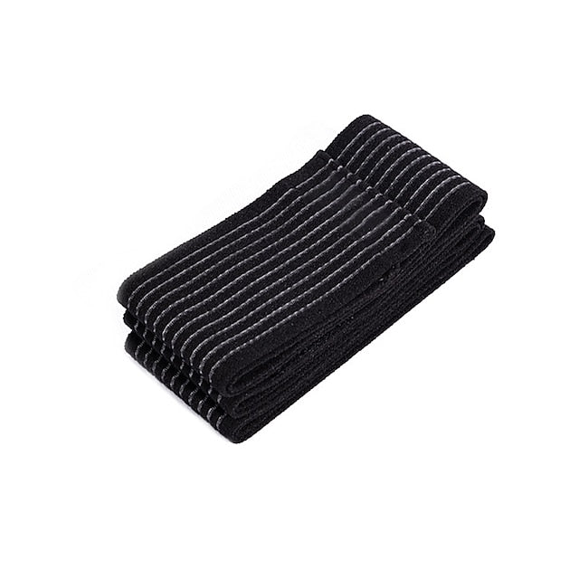 Extra Long Elastic Knee Wrap Compression Brace for Joint Pain Relief - Ideal for Sports & Plantar Fasciitis