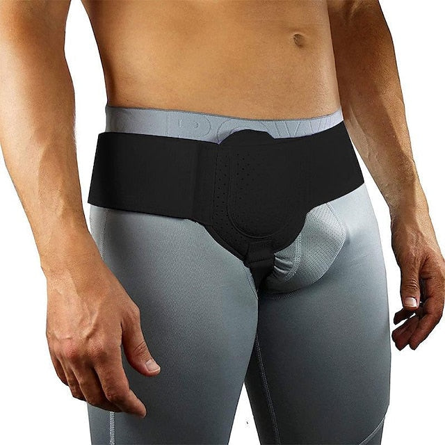 Inguinal Hernia Belt for Men & Women - Adjustable Support Truss with Removable Compression Pad