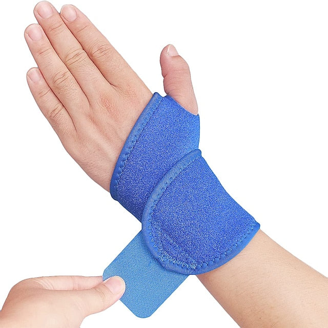 Adjustable Wrist Support Brace for Carpal Tunnel, Arthritis & Tendinitis Pain Relief - 1 Pack