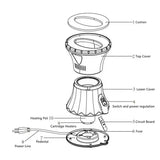 Vaginal Steam Seat for Women, Personal Health Care Steamer Chair, Gynecological Fumigation Instrument