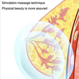 Wireless Electric Breast Massage Bra with Hot Compress for Enhancement and Lift
