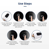 Wireless Electric Hand Massager with Air Compression, Hot Compress for Arthritis and Muscle Relaxation