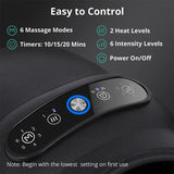 Wireless Electric Hand Massager with Air Compression, Hot Compress for Arthritis and Muscle Relaxation Updated version