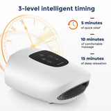 Wireless Electric Hand Massager with Air Compression, Hot Compress for Arthritis and Muscle Relaxation