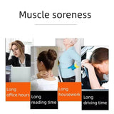 Cervical Spine Massage Pillow - Portable Neck & Shoulder Relaxer for TMJ Pain Relief & Alignment