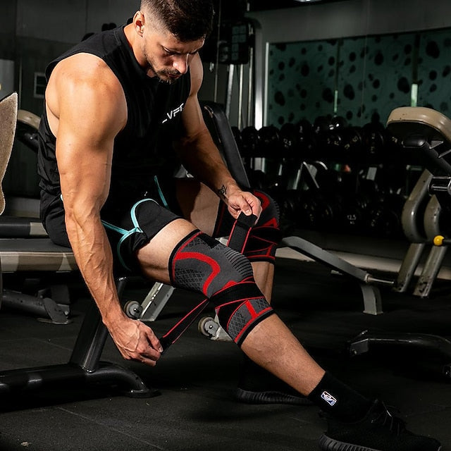 Copper Knee Brace Compression Sleeve - Support for Pain Relief, Injury Recovery, Arthritis, ACL, Meniscus Tears - 1 Pack