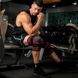 Copper Knee Brace Compression Sleeve - Support for Pain Relief, Injury Recovery, Arthritis, ACL, Meniscus Tears - 1 Pack