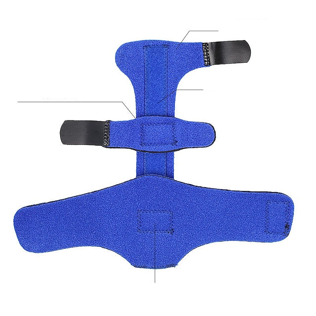 1PC Adjustable Finger Splint - Hand & Wrist Brace for Pain Relief, Mallet Injury, Arthritis Treatment