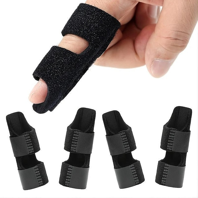 Adjustable Trigger Finger Splint Brace for Broken Finger Protection - Fits Index, Middle & Ring Finger