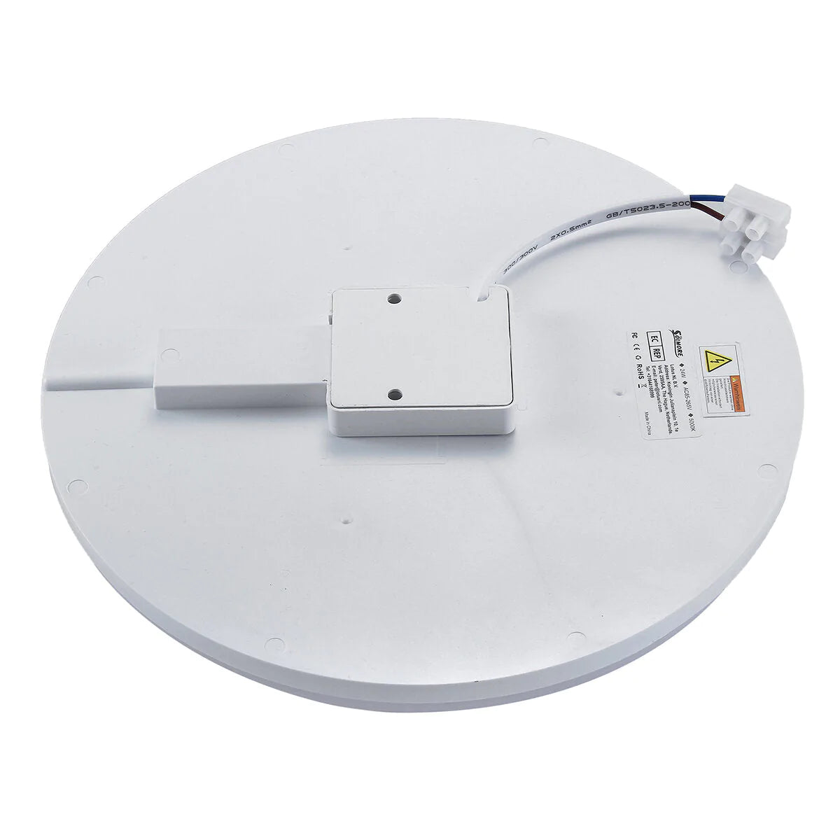 Modern 23CM 24W Flat Round LED Ceiling Light, 2200LM, IP54, for Bedroom, Indoor Lamp, AC85-265V