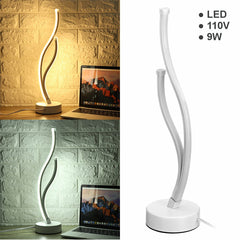 Modern LED Table Lamp for Bedside, Desk, and Bedroom - Night Lighting Fixture and Decoration