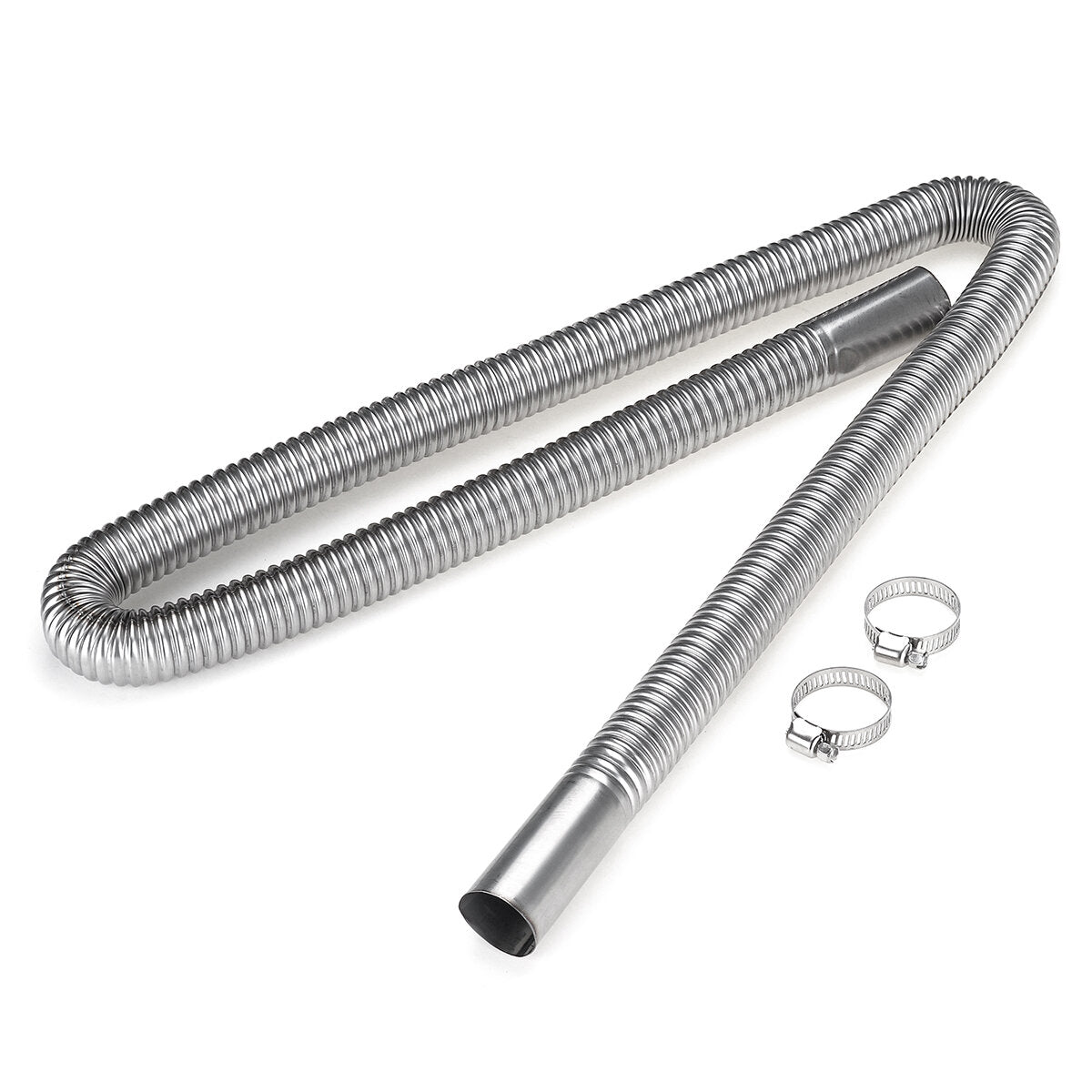 120cm Stainless Steel Exhaust Pipe for Diesel Parking Air Heater Tank Vent Hose