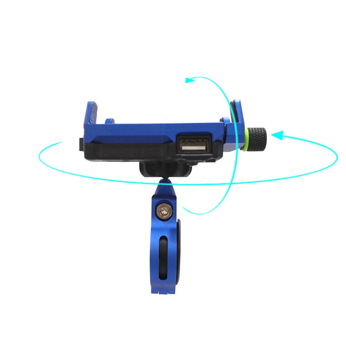 USB-Telefonladegerät-Halterung für Motorräder – Sichere Befestigung für Mobilgeräte
