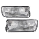 BMW 3-Series Car Front Bumper Fog Lights Clear Lens Cover Pair