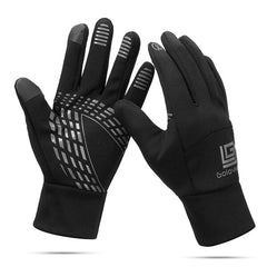 Warm Waterproof Touch-Screen Full Finger Ski Mittens for Men and Women - Ideal for Cycling and Sports