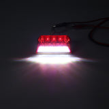 24V 6500K White LED Side Marker Lights Indicator Lamps for Truck Van Pickup Trailer - 2PCS