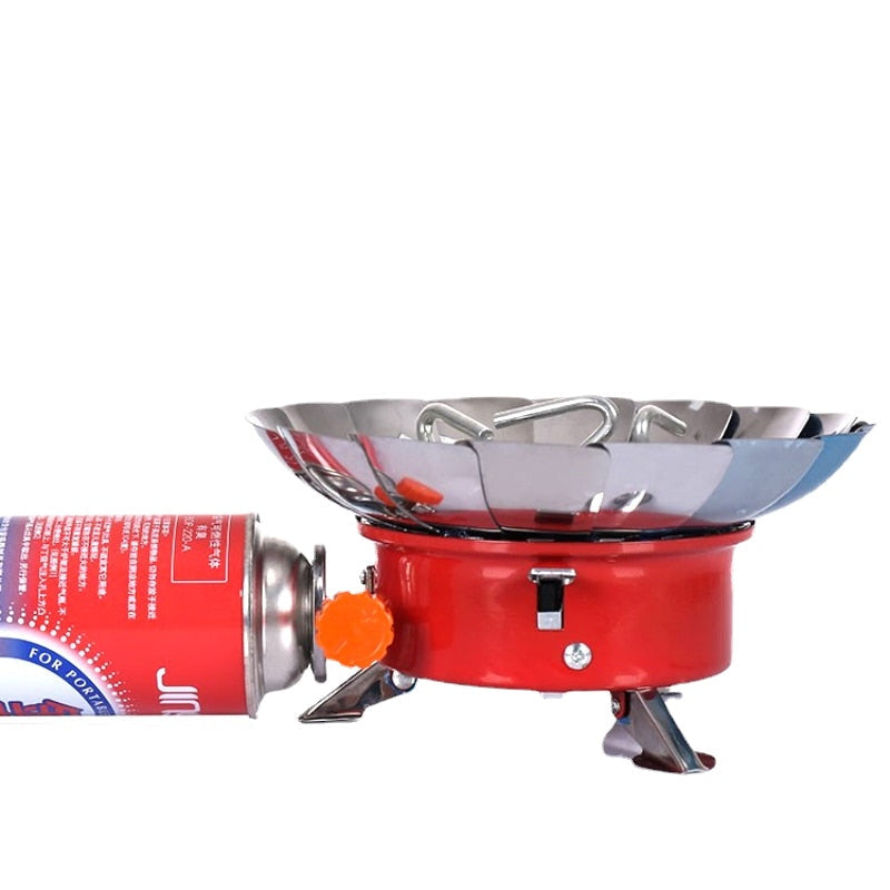 Ultralight Portable Camping Stove: Outdoor Picnic, Hiking, Survival Cooking Tool, Propane/Gasoline Burner