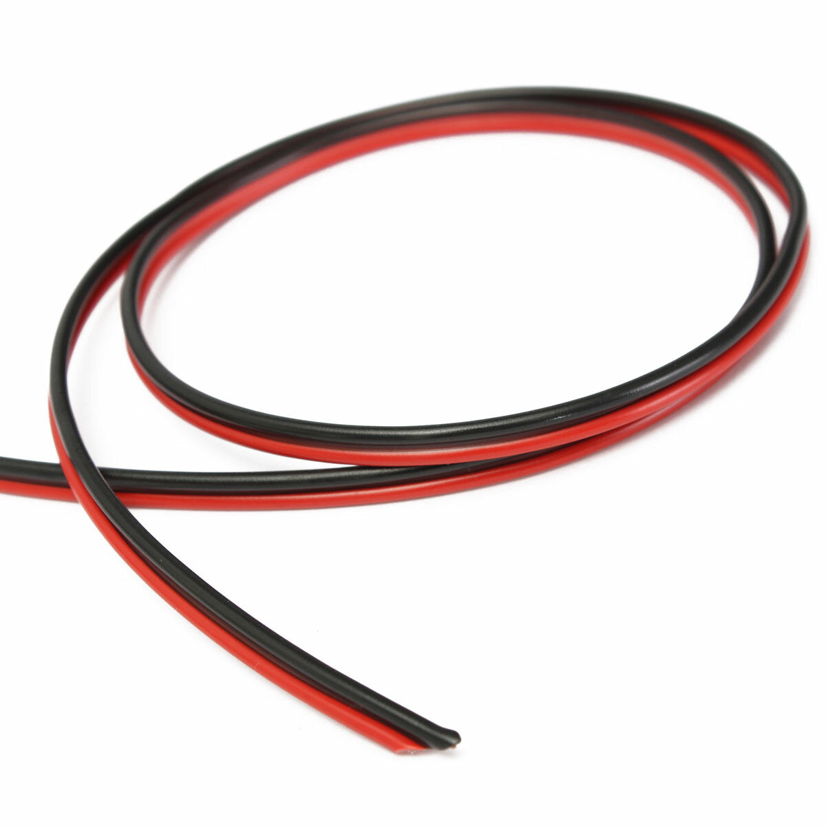 100m 2x0.50mm Audio Cable Loudspeaker Speaker Wire Black/Red HiFi Car Motorcycle