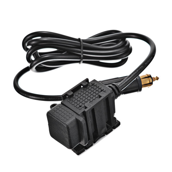 Europe Standard 12V-24V Dual USB Charger Adapter for Car and Motorcycle, 2.1A