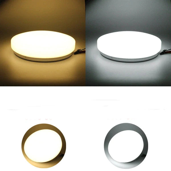 Modern 20W LED Round Ceiling Panel Light for Kitchen and Bathroom