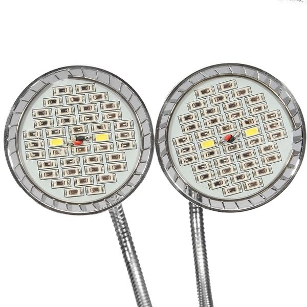 15W Flexible Clip-on Full Spectrum LED Grow Light for Hydroponics and Flowers