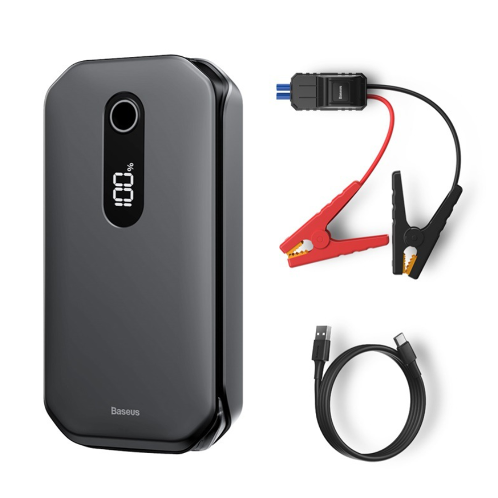 1000 A 12000 mAh Auto-Starthilfe-Powerbank für 3,5-l-/6-l-Motoren – tragbarer Notfall-Batterie-Booster