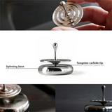 Magnetic Spinning Top Decoration - Rotating Desktop Droplets Movie Totem Print