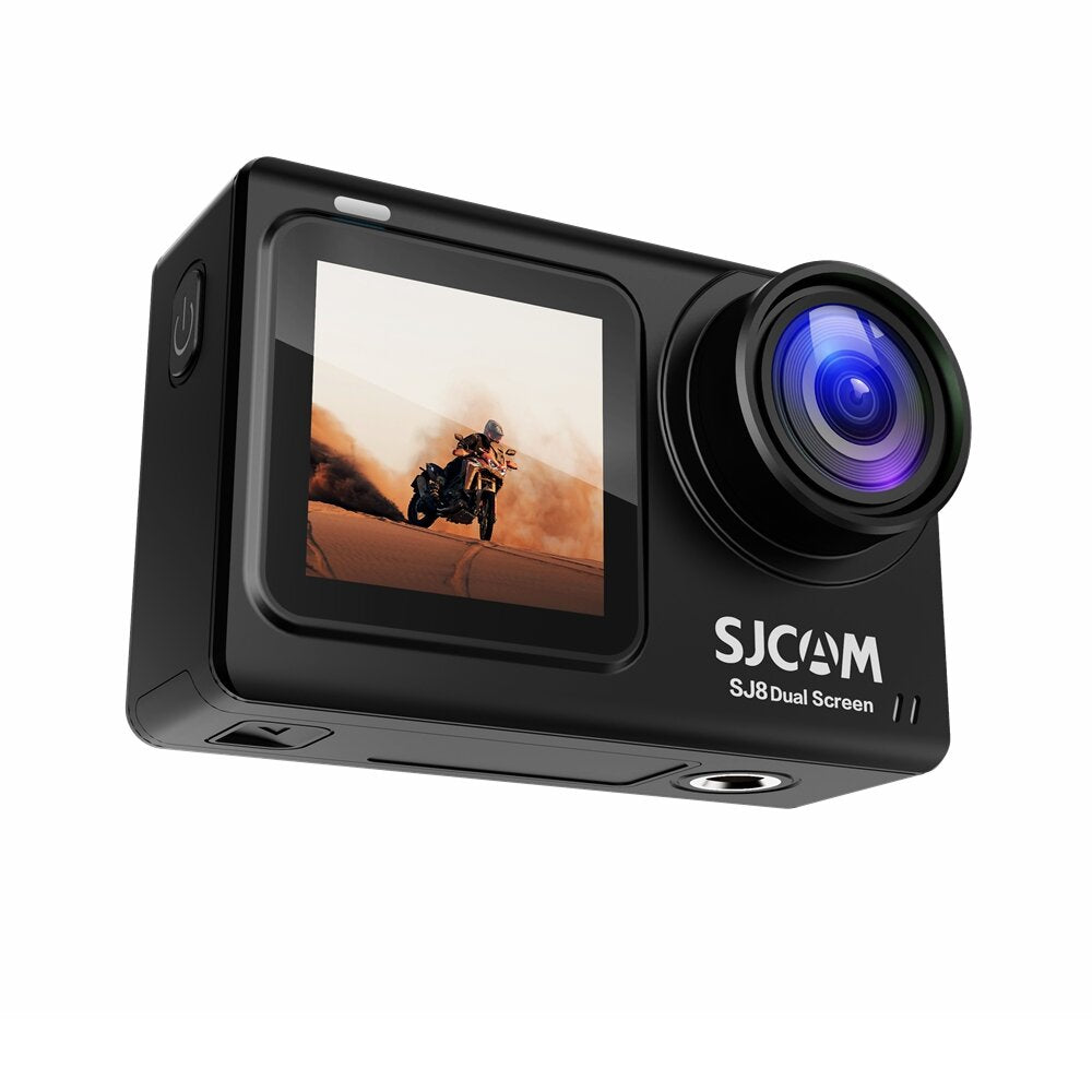 4K Dual-Screen Action Camera 30FPS WiFi Remote, Ultra HD Sports DV for Motorcycle & Car Helmets