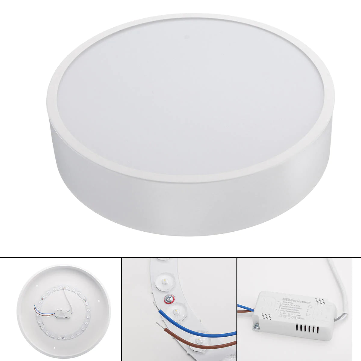 12/15/24W Ultra Slim 5cm Round LED Ceiling Light Downlight Spotlight Lamp