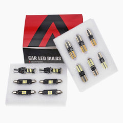 16PCS C5W LED Canbus Car Dome Interior Map Light & License Plate Lamp