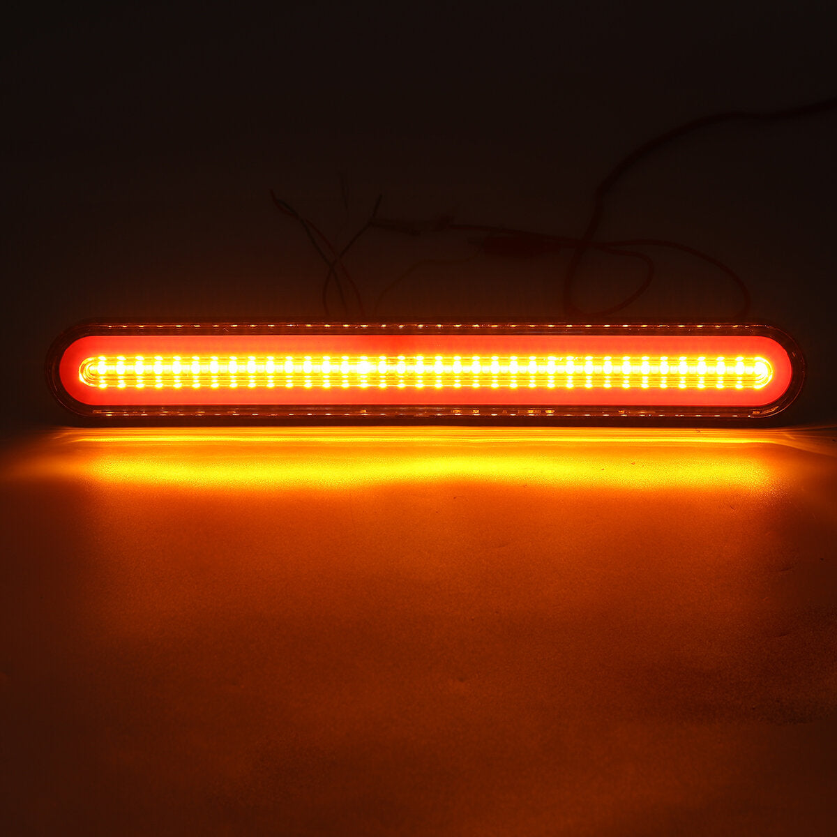 4-in-1 Universal Halo LED Light Bars: DRL, Stop, Turn, Tail Lamp