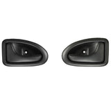 Black Plastic Interior Right Car Door Handle for Renault Clio, Megane, Scenic