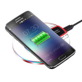 Qi Wireless Fast Charging Pad for Desktop Mobile Phones