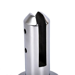 304 Stainless Steel Glass Balustrade Railing Post for Pool, Balcony, Garden, Deck, and Ground Handrail Accessories