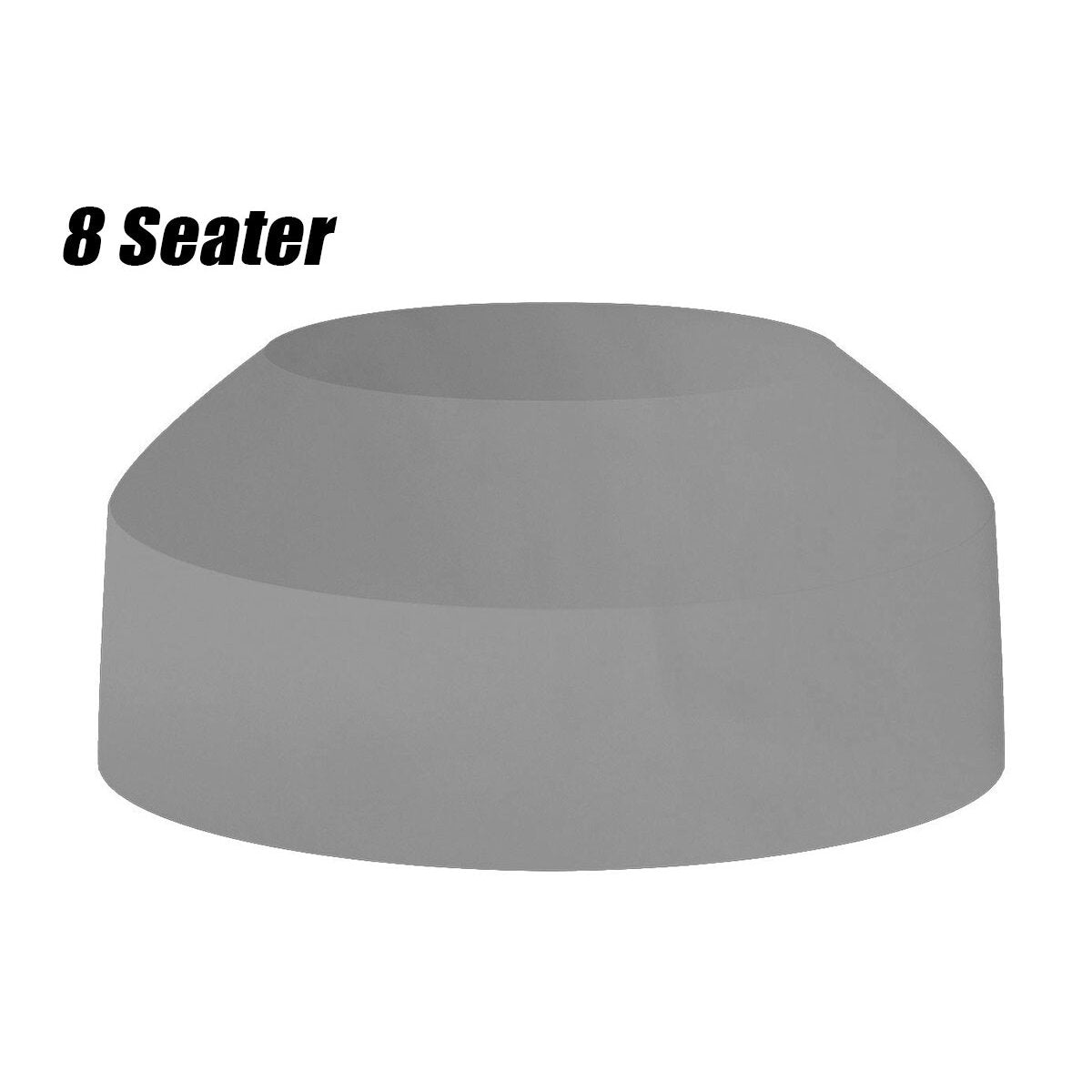 Waterproof Dustproof Motorcycle Cover & Outdoor Round Tablecloth for Home Picnic Table - Gray