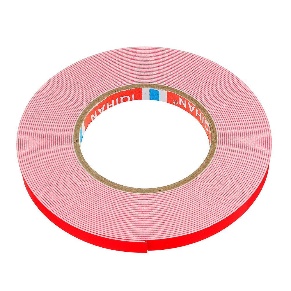 10m Double Sided Adhesive Foam Tape - 8/10/12/15/20/25mm Width for Car, Home, Outdoor Use