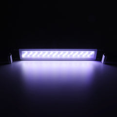 11W LED Fish Tank Light, 40CM Extendable Aquarium Bracket Clip, Aquatic Plant Lighting for 40-50CM Tanks