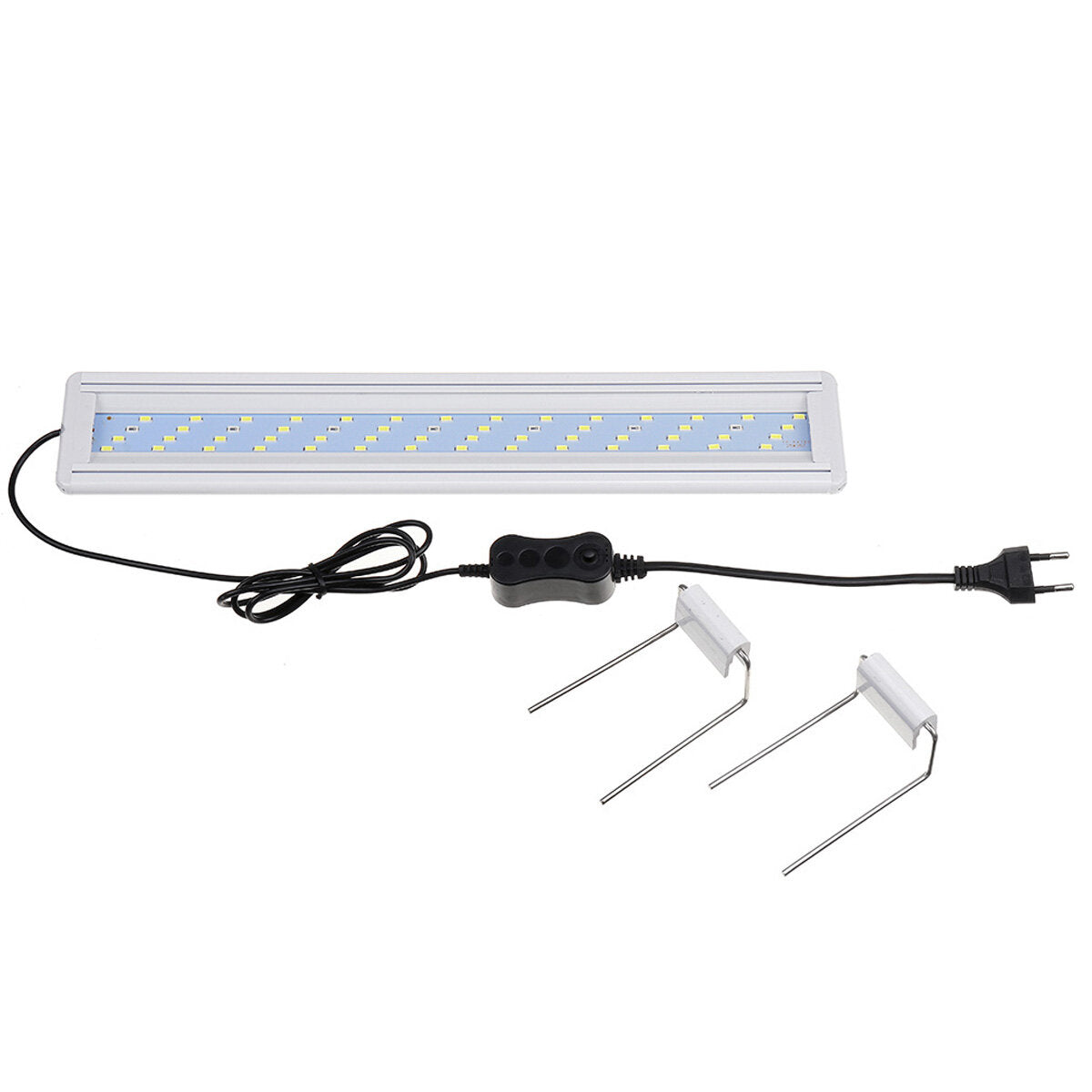 11W LED Fish Tank Light, 40CM Extendable Aquarium Bracket Clip, Aquatic Plant Lighting for 40-50CM Tanks