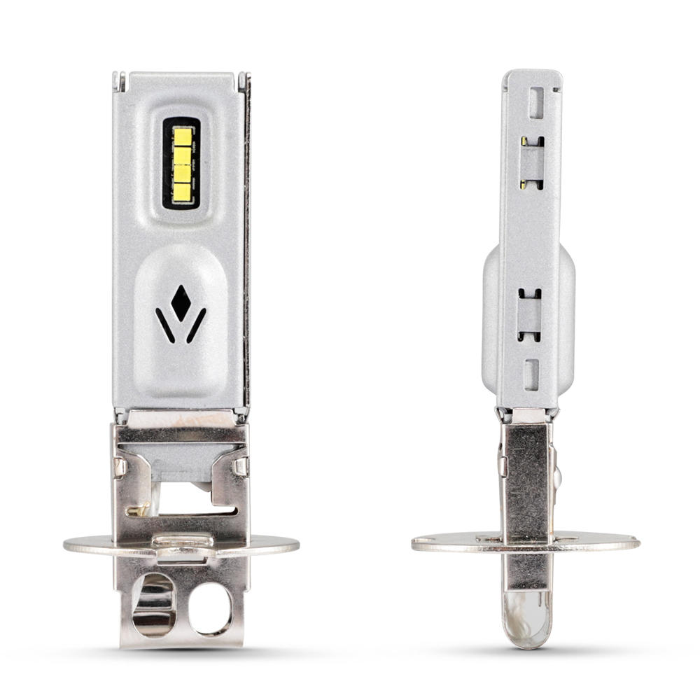 80W LED Car Fog Lights Driving Brake Bulbs 1500LM 6500K Cool White - 2 Pack