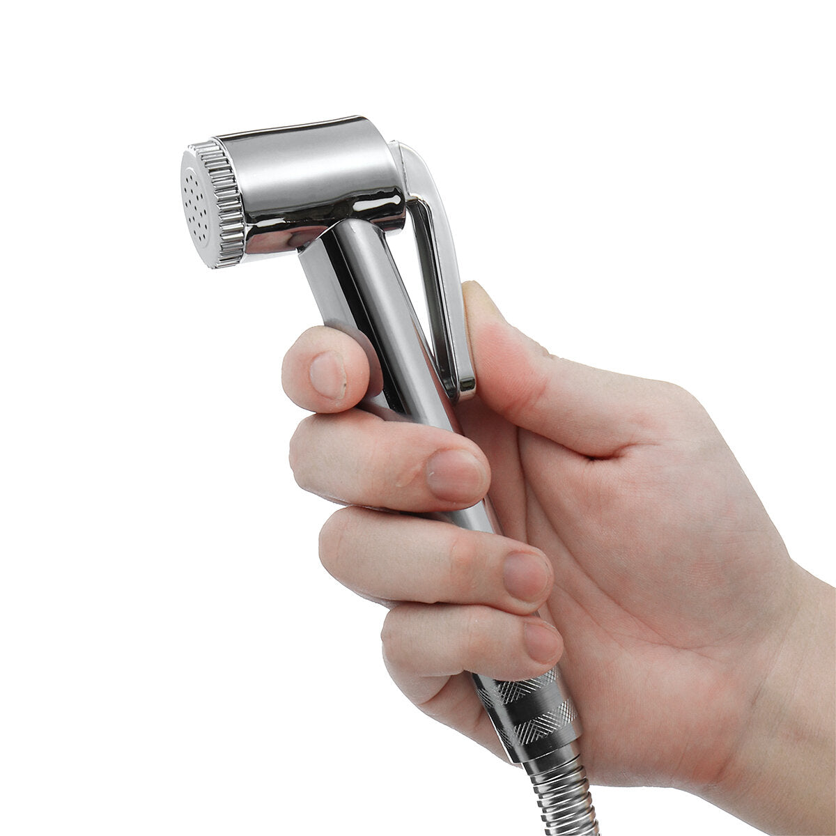 Bidet Douche Toilet Spray Kit - Handheld Shower Head, Hose, Diverter, and Nozzle Sprayer