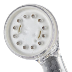 Water-Saving Spa Shower Head with Negative Ions, Handheld Nozzle, Filter, and Hose