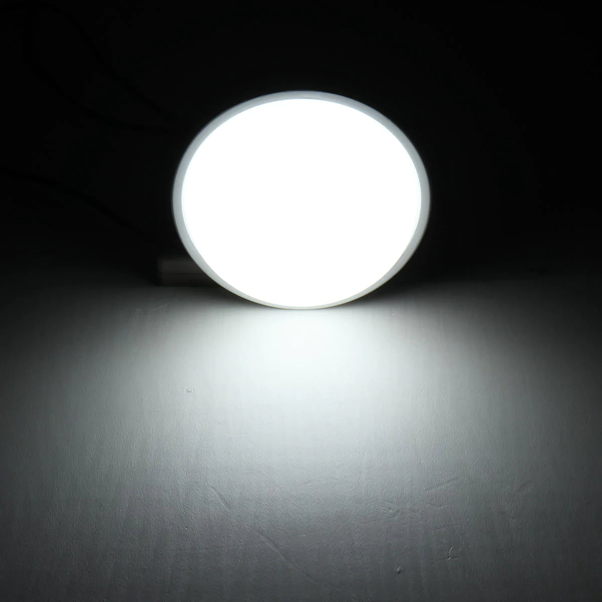 15W 30 LED Moisture-Proof Outdoor Wall Light, Bathroom Ceiling Lamp, Cool White