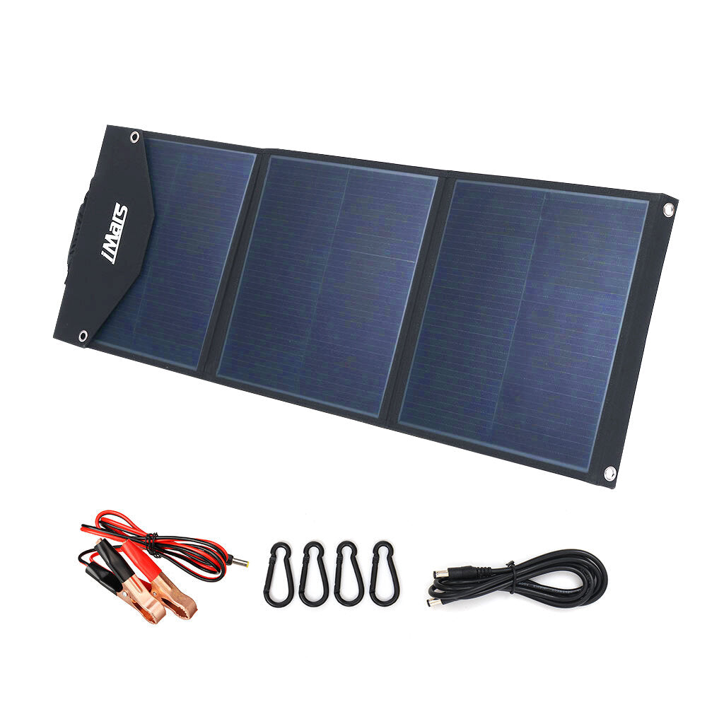 100W 19V Waterproof Monocrystalline Solar Panel Charger for Car, Camping, Phone - Outdoor Battery Power Cell