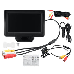 4.3" 800x480 LCD Screen Monitor for Car Rear View Reverse Backup Camera