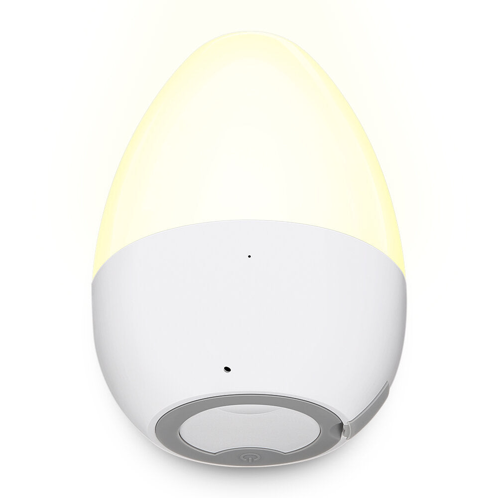 Smart Mini LED Night Light - Voice Control, 360 Degree Angle, 200 Lumen, Eye-Caring, 3 Color Temps, Baby-Friendly