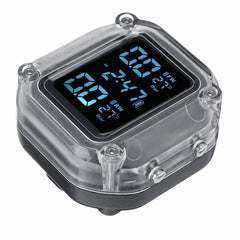 Waterproof Wireless Motorcycle Tire Pressure Monitoring System with Real-Time LCD Display