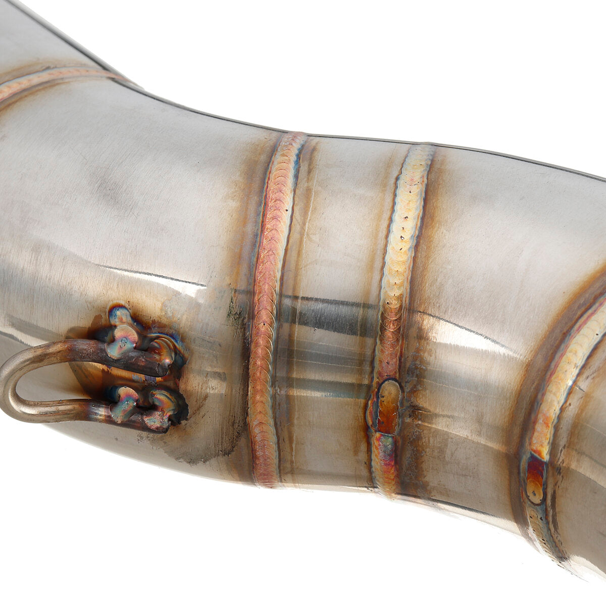 Stainless Steel Motorcycle Exhaust Mid Pipe Link for Boehner 502X 48mm