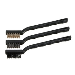 11PCS Car & Motorcycle Cleaning Brush Set - Interior/Exterior, Leather, Air Vents, Detailing Tools